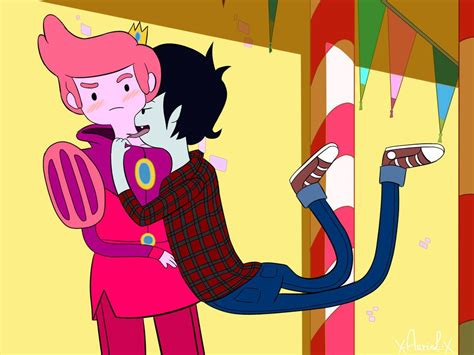 adventure time marshall lee x prince gumball